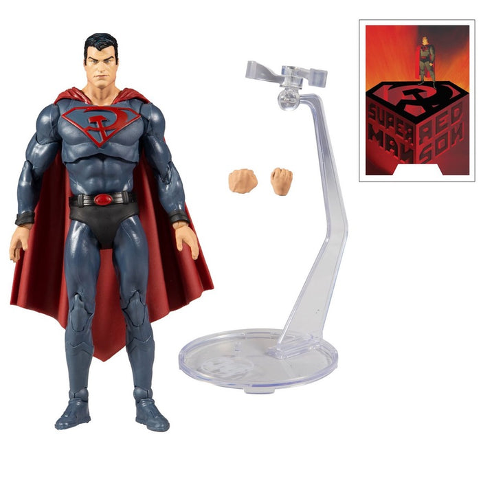 DC Multiverse Red Son Superman 7-Inch Action Figure