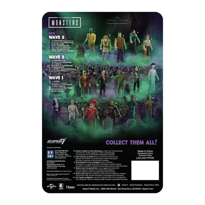 universal monsters hunchback Universal Monsters ReAction Figure