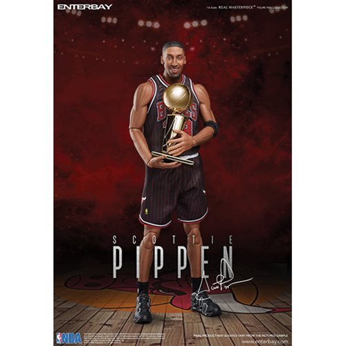 NBA Collection Scottie Pippen Version 2 Real Masterpiece 1:6 Scale Action Figure