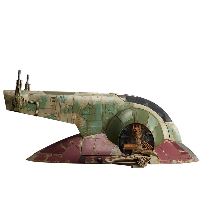Star Wars The Vintage Collection Boba Fett's Starship 3 3/4-Inch-Scale The Book of Boba Fett Vehicle with Figure