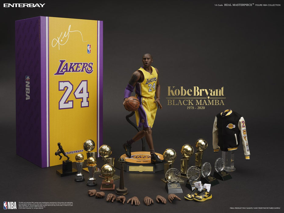 NBA Collection Kobe Bryant Real Masterpiece 1:6 Scale Action Figure