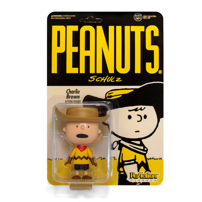 Peanuts ReAction Cowboy Charlie Brown Figure