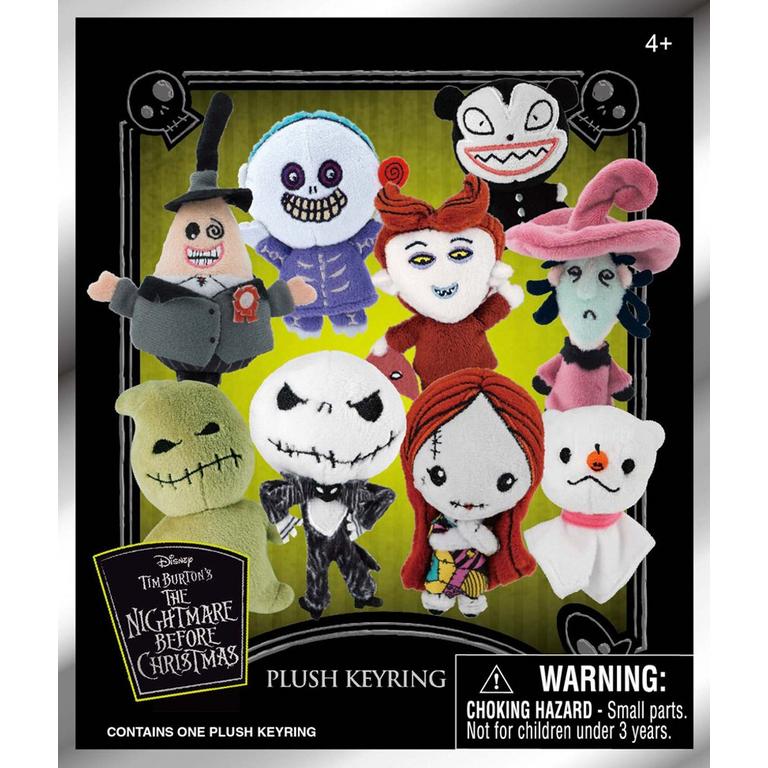 Nightmare Before Christmas Plush Key Chain — Chubzzy Wubzzy Toys ...