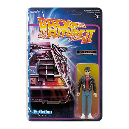 Back to the Future Marty McFly 1950s 3 3/4-Inch ReAction Figure