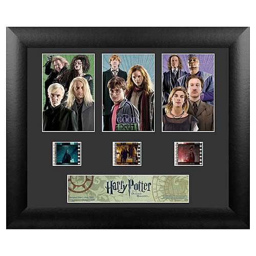 Harry Potter Deathly Hallows Series 1 Triple Film Cell