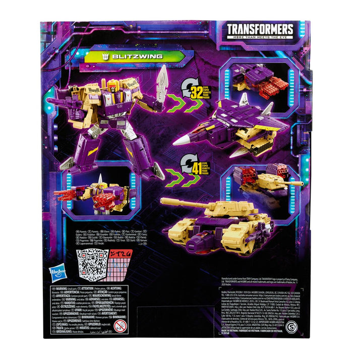Transformers Generations Legacy Leader Blitzwing Action Figure
