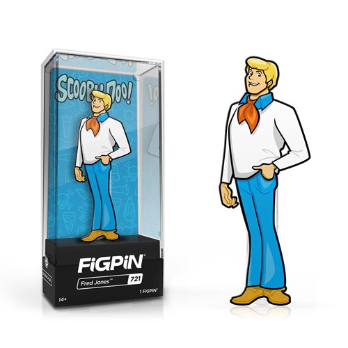Scooby-Doo Fred Jones FiGPiN Enamel Pin
