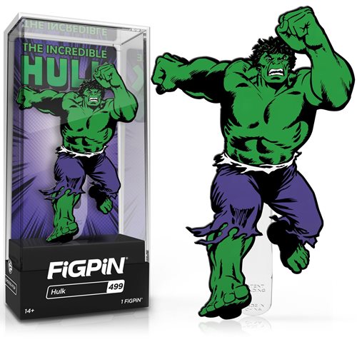 Marvel Classics Incredible Hulk FiGPiN Enamel Pin