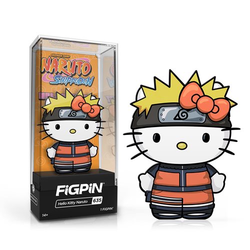Naruto x Hello Kitty Naruto Hello Kitty FiGPiN Enamel Pin