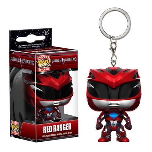Power Rangers Movie Red Ranger Pocket Pop! Key Chain — Chubzzy Wubzzy ...