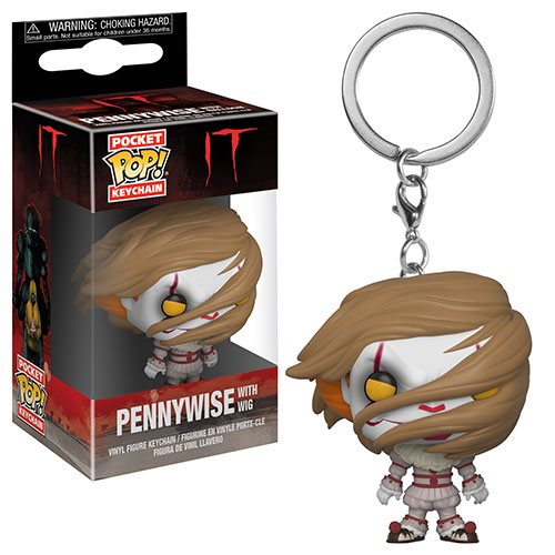 It Pennywise with Wig Pocket Pop! Key Chain