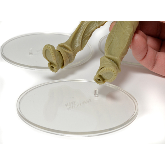 Action Figure Display Stand (Clear) 10Pack — Chubzzy Wubzzy Toys