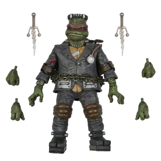 Teenage Mutant Ninja Turtles x Universal Monsters Ultimate Raphael as Frankenstein’s Monster 7-Inch Scale Action Figure