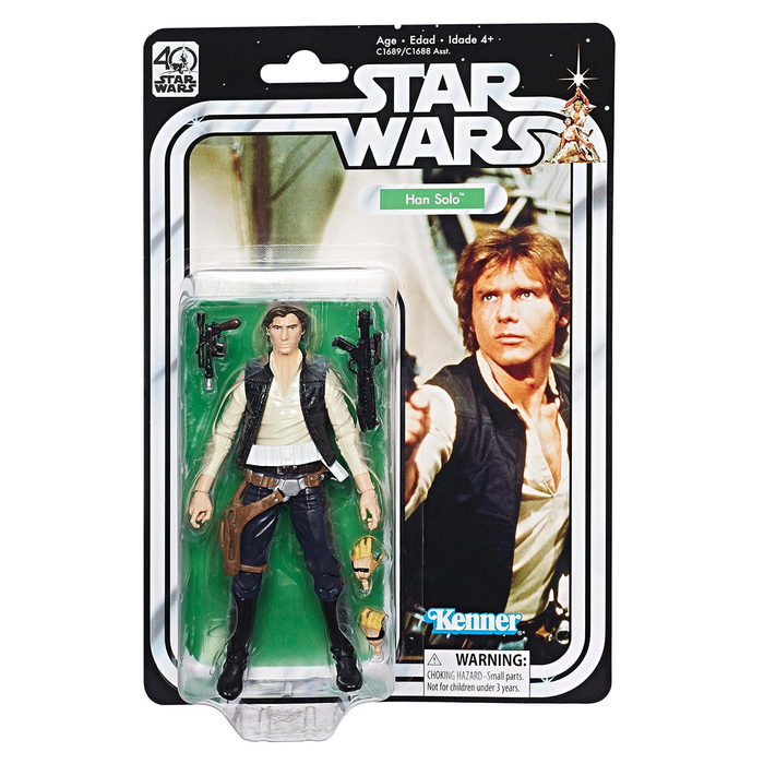 Star Wars Black Series 40th Anniversary Han Solo 6-Inch Action Figure