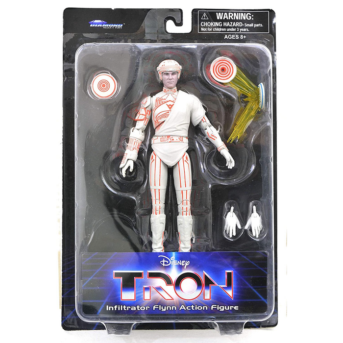 Tron Select Series 1 Infiltrator Flynn 7-Inch Scale Action Figure