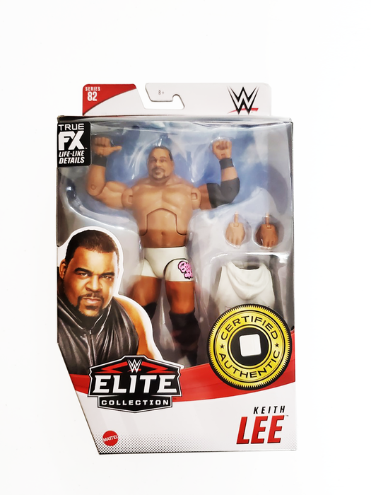 WWE Elite Collection Series 82 Keith Lee Action Figure (White Gear - Chase Variant)