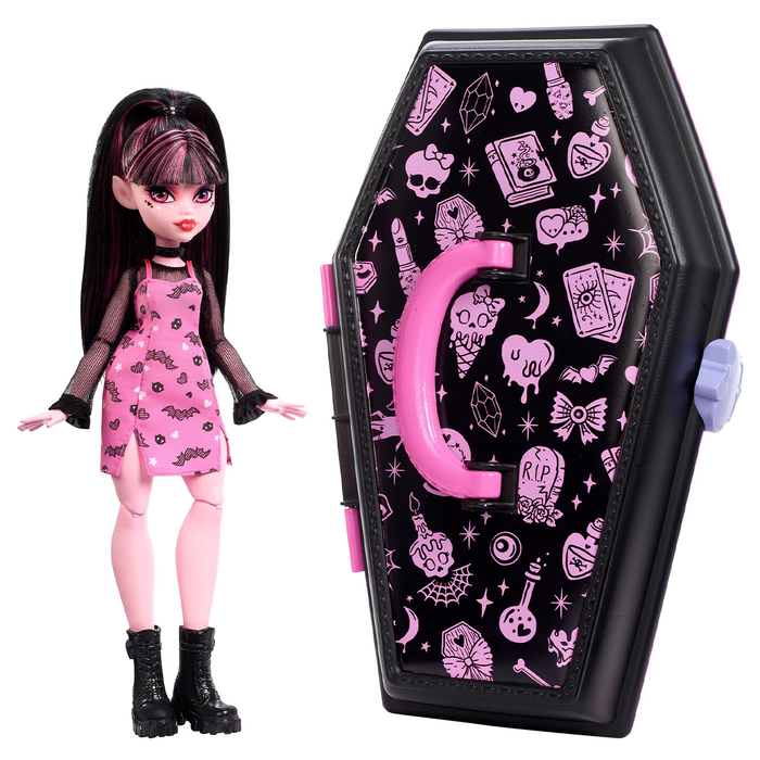 Monster High - Draculaura Fashion Doll with Gore-Ganizer Playset