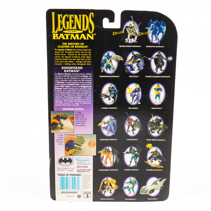 Legends of Batman: Knightsend Batman with Aerial Torpedo Launcher 5-Inch Action Figure