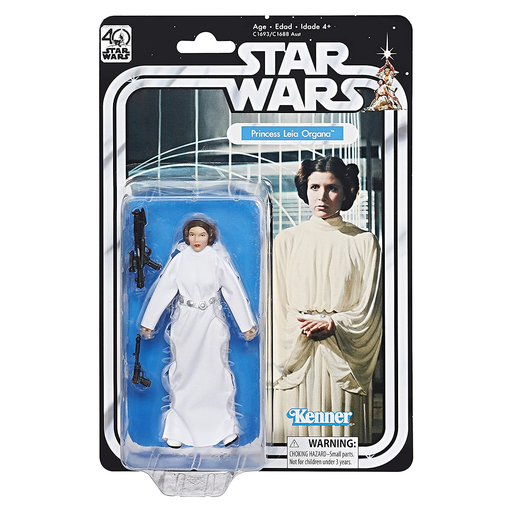 Star Wars Black Series 40th Anniversary Princess Leia Organa 6-Inch Action Figure