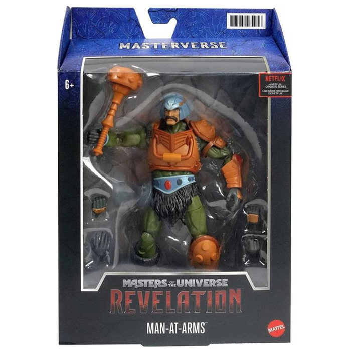 Masters of the Universe Masterverse Revelation Man-At-Arms Classic
