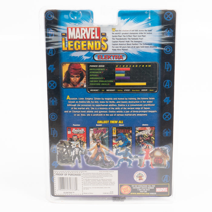 Marvel Legends Elektra Series IV 6" Action Figure
