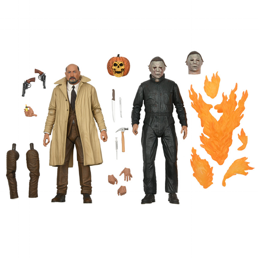Halloween 2 Ultimate Michael Myers & Dr Loomis 7-Inch Scale Action Figure 2-Pack