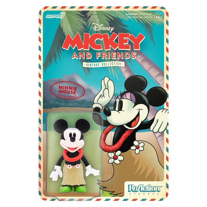 Disney ReAction Vintage Collection Wave 2 - Minnie Mouse (Hawaiian Holiday) Figure