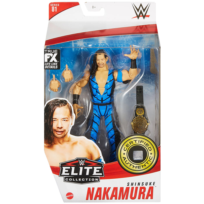 WWE Elite Collection Series 81 Shinsuke Nakamura Action Figure