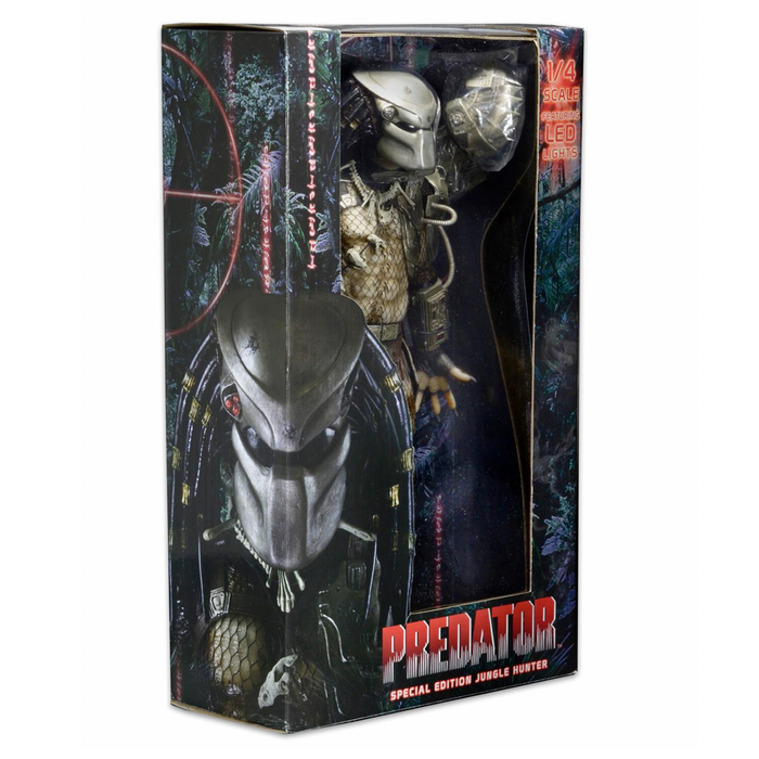 NECA プレデターPREDATOR 1/4スケール LEDライト付き【未開封】 未開封 NECA プレデターPREDATOR 1/4スケール LEDライト付き【未開封】 未開封