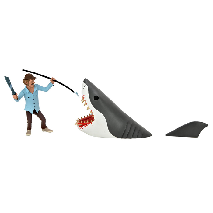 Toony Terrors Quint and Shark (Jaws) 2-Pack  6-Inch Scale Action Figures