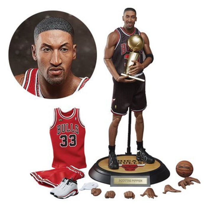 NBA Collection Scottie Pippen Version 2 Real Masterpiece 1:6 Scale Action  Figure