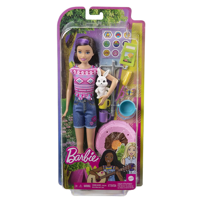 Barbie It Takes Two Camping Skipper Doll and Pet Set