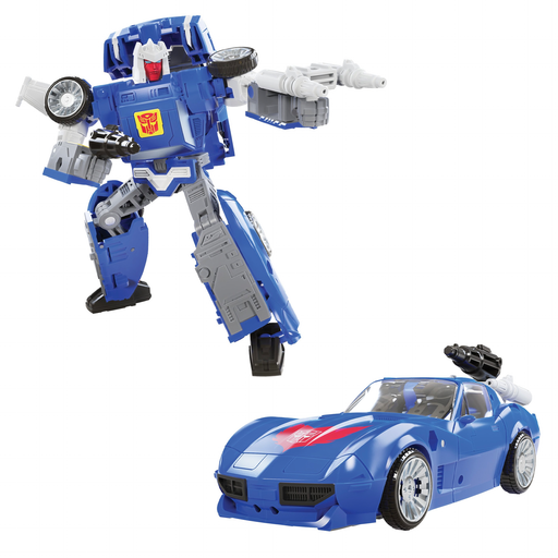Transformers Generations War for Cybertron: Kingdom Deluxe WFC-K26 Autobot Tracks Figure