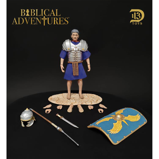 Biblical Adventures Roman Soldier (Blue) 1/12 Scale Figure