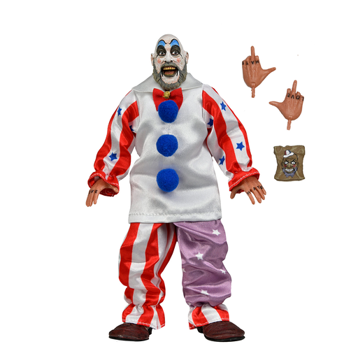 House of 1000 Corpses 20th Anniversary 8-Inch Clothed Captain Spaulding Action Figure