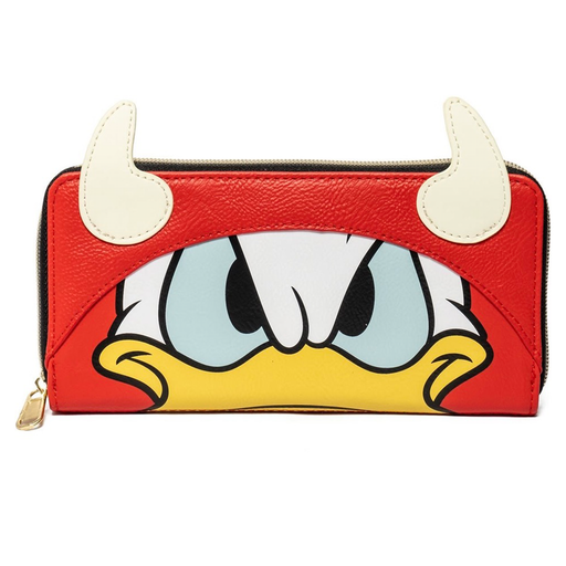 Donald Duck Devil Cosplay Wallet