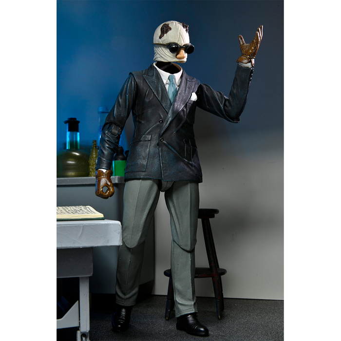 Universal Monsters 7-Inch Scale Ultimate Invisible Man Action Figure