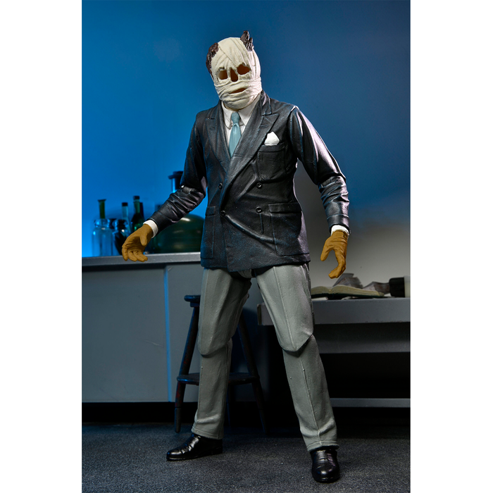 Universal Monsters 7-Inch Scale Ultimate Invisible Man Action Figure