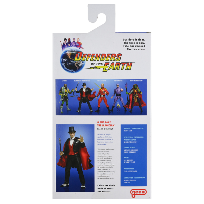 Defenders of the Earth Series 2 Mandrake the Magician 7-Inch Scale Action Figure
