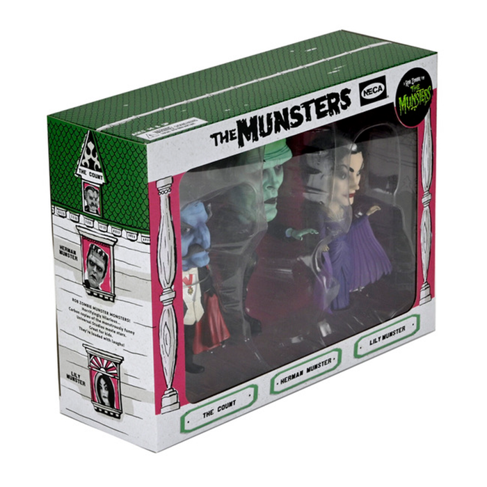 Rob Zombie's The Munsters Little Big Head 3-Pack Stylized Figures
