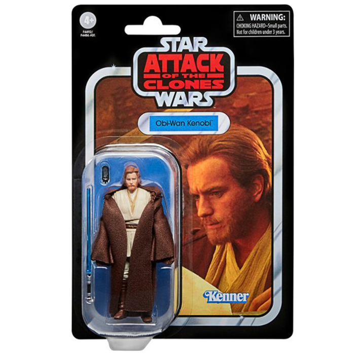 Star Wars The Vintage Collection Obi-Wan Kenobi (Attack of the Clone Wars) 3 3/4-Inch Action Figure
