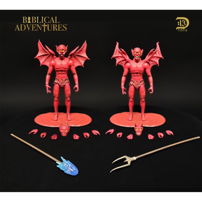 Biblical Adventures Demons (Red Devils) 1/12 Scale Figure 2-Pack