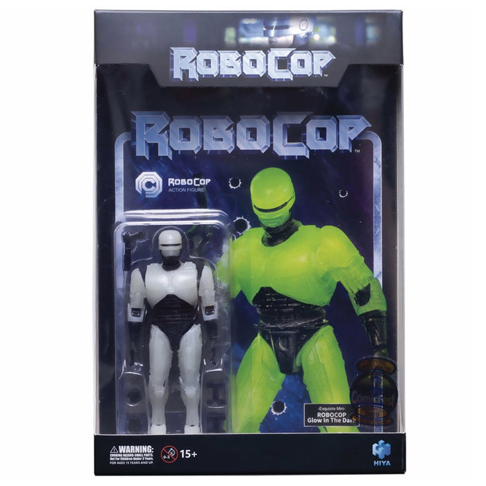RoboCop Glow-In-The-Dark 1:18 Scale Action Figure - Halloween Comic Fest 2020 PX Exclusive