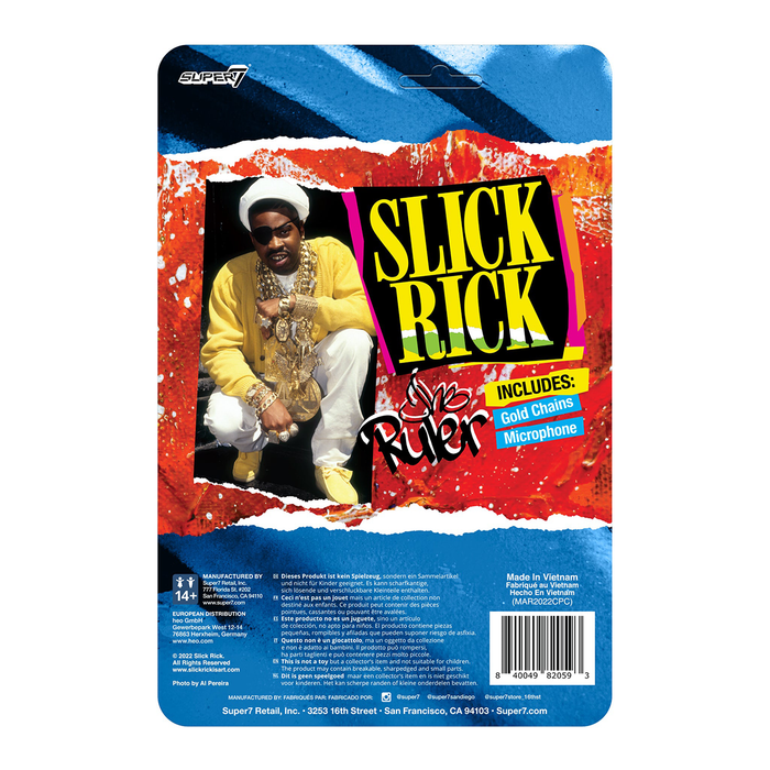 Slick Rick (The Ruler) ReAction Figure