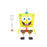 SpongeBob and Patrick BFF 3 3/4-Inch ReAction Figures (Glitter) 2-Pack - SDCC 2022 Exclusive