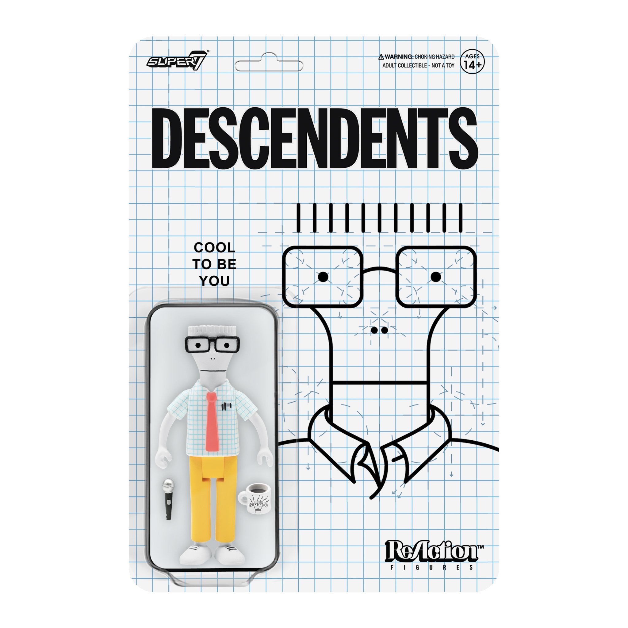 Descendents Milo (Cool To Be You) ReAction Figure