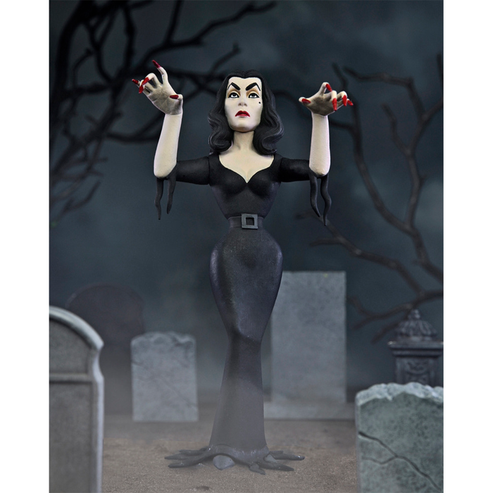 Toony Terrors Series 8 6-Inch Scale Vampira (with Skull) Action Figure