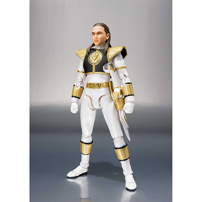 Tamashii Nations S.H. Figuarts Mighty Morphin Power Rangers White Ranger Action Figure